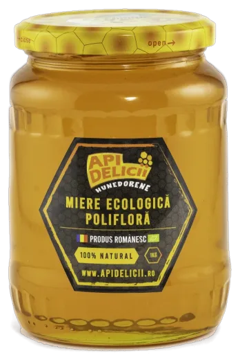 Miere ecologică polifloră 1 kg