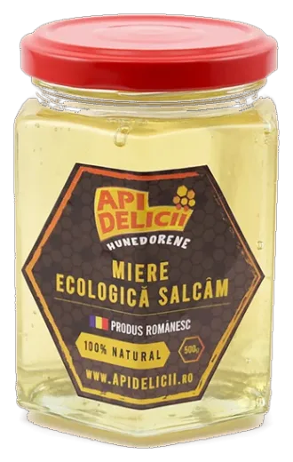 Miere ecologică de salcâm 500 g