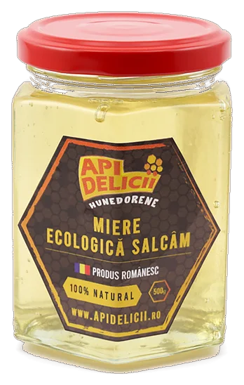 Miere ecologică de salcâm 500 g